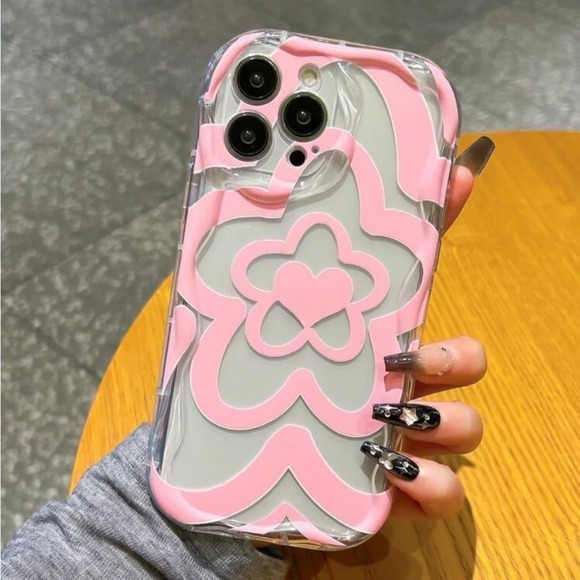 ⚠️Clearance iPhone 13 Pro/Pro Max Cute Pink Phone Case - Picture 2 of 5